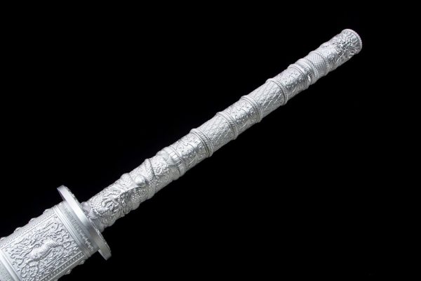 High manganese steel two handed Kangxi battle knife - Image 8