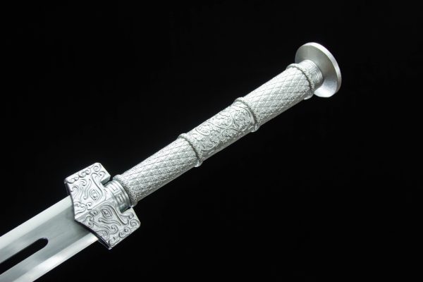 High manganese steel ice soul Han sword hand forged Qin Han sword - Image 3