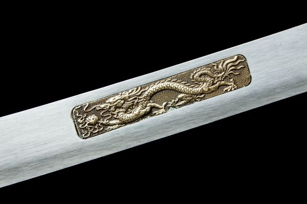 Hand forged high manganese steel embroidery spring knife - Image 11