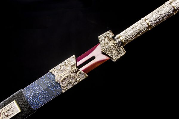 High manganese steel baked purple Spring and Autumn Han sword Qin King sword - Image 5