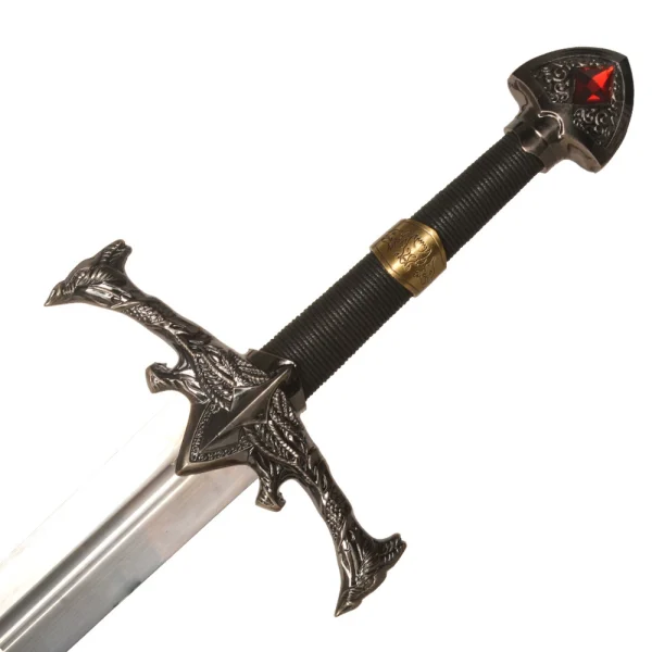 Game of Thrones: Black Fire Sword Dragon Family Conqueror, King Aegon, Sword Weapon Unfinished - Image 2