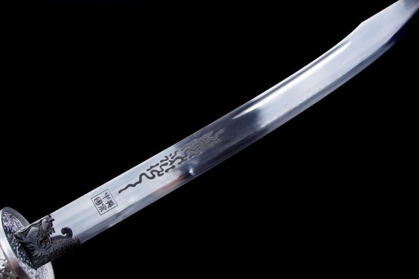 High manganese steel two handed Kangxi battle knife - Image 5