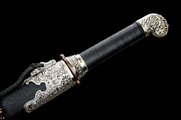 Longquan City Sword Chrysanthemum Clear Waist Knife - Image 3