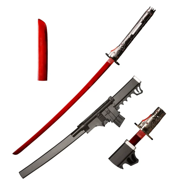 Rise of Alloy Equipment Revenge Thunder Cos Torrent Sam High Frequency Village Rain Red Knife Game Prop - Image 2