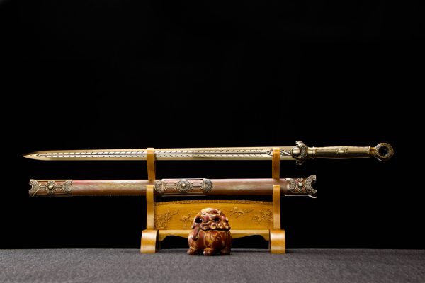 High manganese steel integrated Spring and Autumn, Qin and Han dynasties sword, King Yue's hard sword - Image 3