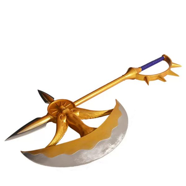 Seven Deadly Sins Surrounding Aiscano Axe Rita COS Anime Cosplay Props Weapon Models - Image 2