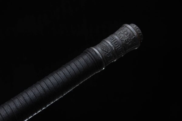 Hand forged high manganese steel two handed long sword, martial arts fitness Tang sword - Image 4