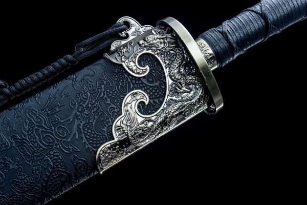 Hand-forged oxtail knife self-defense waist knife - Image 5