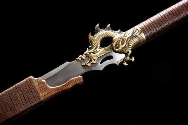 High manganese steel hand forged six sided Tang sword integrated Spring and Autumn Han sword - Image 7