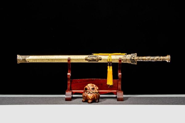 Hollow Spring and Autumn Han Sword, Qin King's Six sided Two handed Sword