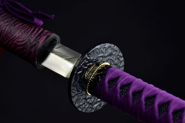 cutting edge  Longquan City Sword and Blade Integrated Hand Forging Command Knife - Image 2