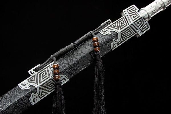 High manganese steel Spring and Autumn Han sword Six sided Qin King sword Hard sword - Image 9