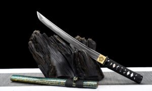 12 inch medium carbon steel samurai sword [ice soul short blade]