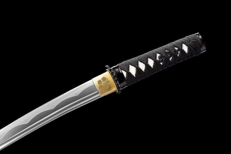 12英寸中碳钢武士刀【冰魂短刀】