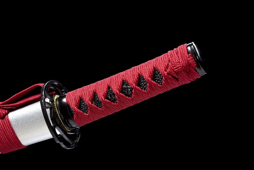 "blood feather wolf" 12 inch carbon steel wakizashi (non sharpened)