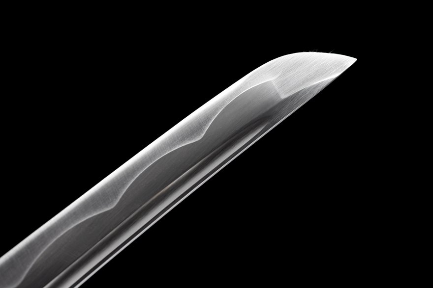 "blood feather wolf" 12 inch carbon steel wakizashi (non sharpened)