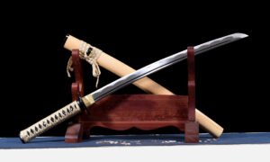 "Abyss Return" Natural Wood Katana (Non-Sharpened)
