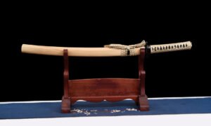 "Abyss Return" Natural Wood Katana (Non-Sharpened)