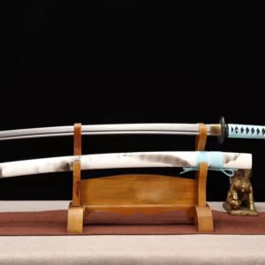 "returning goose" 26 inch ink wash katana (non sharpened)