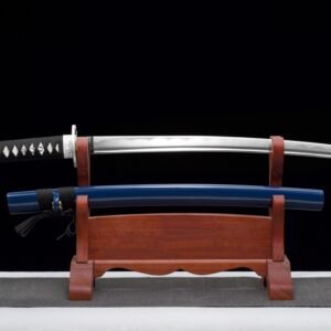 "white tiger" blue sheath katana (non sharpened)