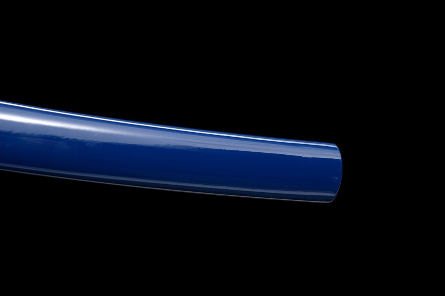 "white tiger" blue sheath katana (non sharpened)