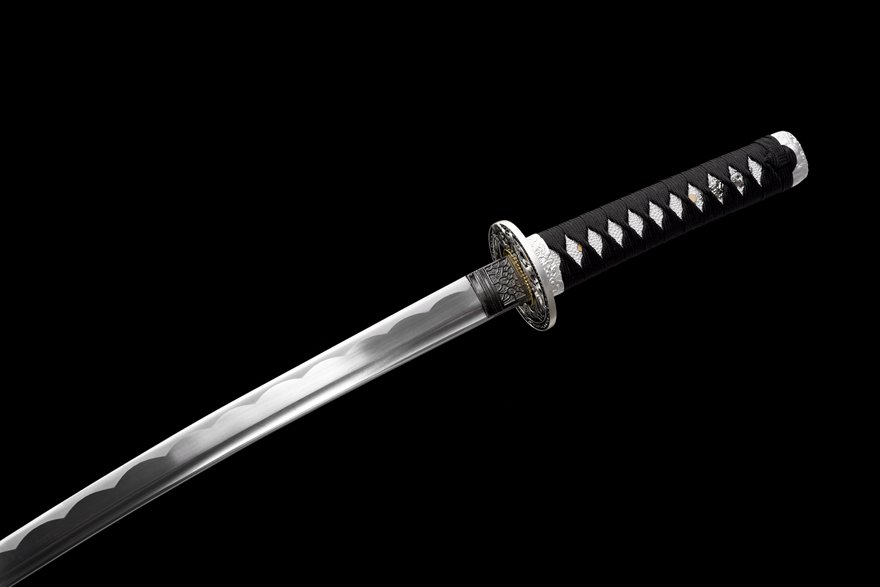 "white tiger" blue sheath katana (non sharpened)