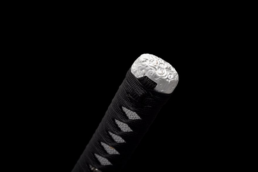 "white tiger" blue sheath katana (non sharpened)