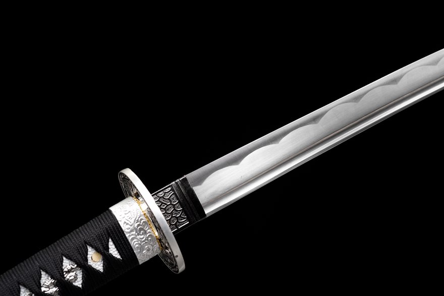 "white tiger" blue sheath katana (non sharpened)