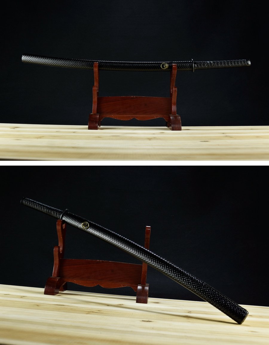 "purgatory blade" engraved katana (non sharpened)