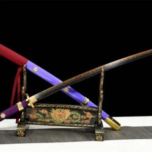 katana japonais enma violet (t10)