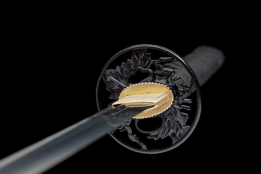 "black mandala" katana (non sharpened)