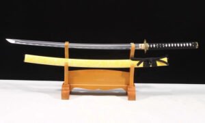 "mushashi" engraved katana (non sharpened)