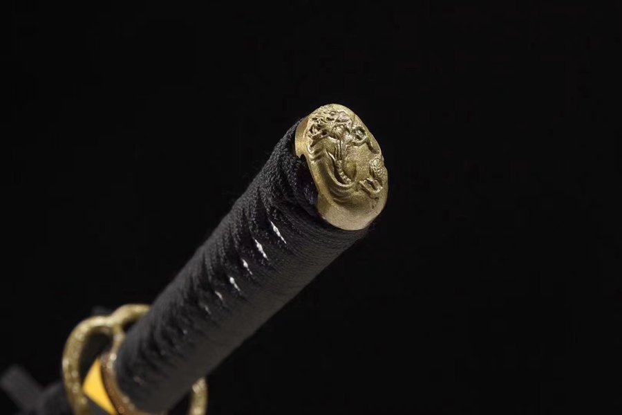 "mushashi" engraved katana (non sharpened)