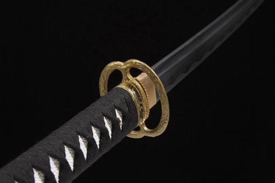 "mushashi" engraved katana (non sharpened)
