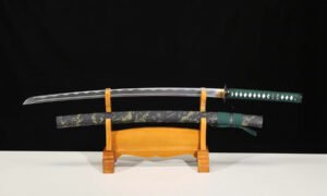"oni samurai" engraved katana (non sharpened)