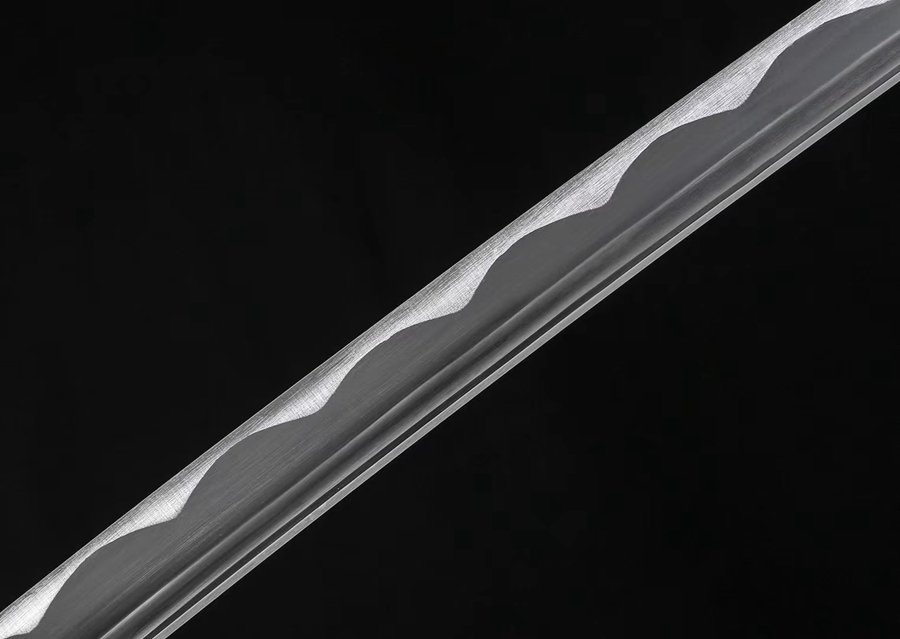 "oni samurai" engraved katana (non sharpened)