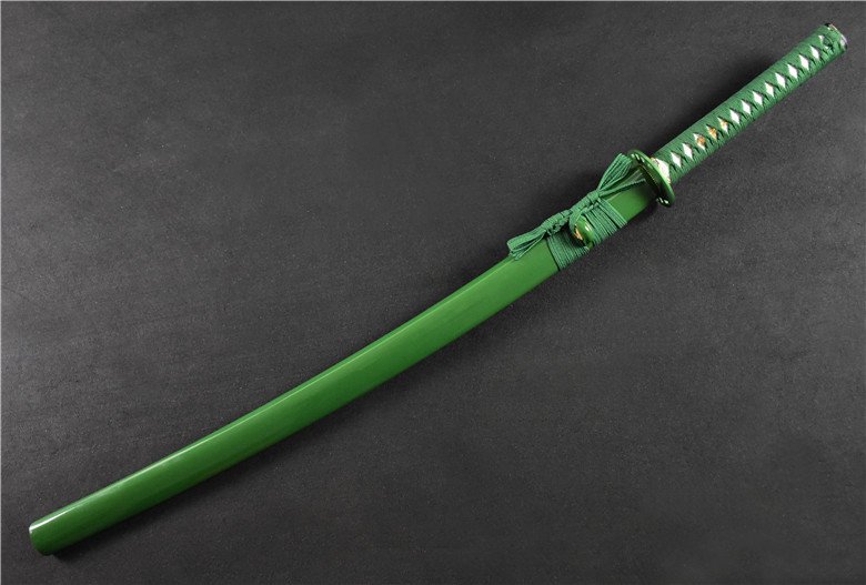 "emerald light" katana (non sharpened)