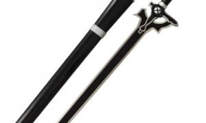 sao cc14 night sky sword blue rose sword t10 steel hand forged katana full tang