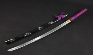 "purple frost" katana (non sharpened)