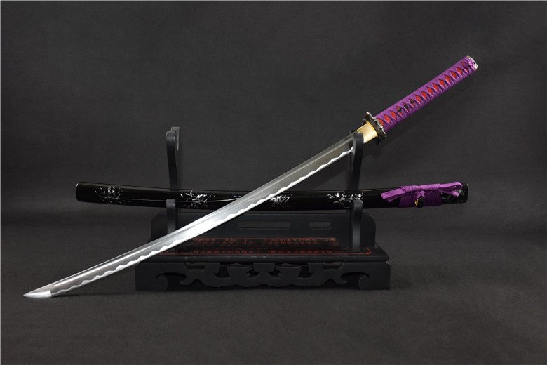 "purple frost" katana (non sharpened)