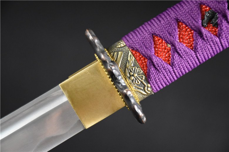 "purple frost" katana (non sharpened)