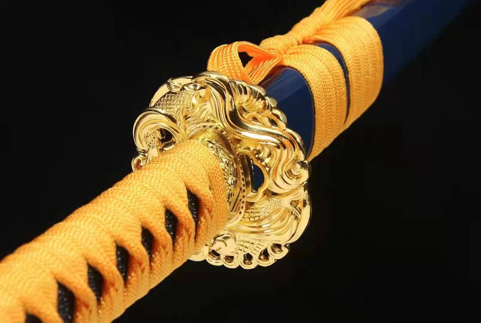 "golden pisces" katana (non sharpened)