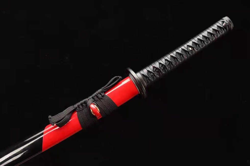 "Red Sky Moon-Cutter" Katana (Non-Sharpened)26 inch auto draft