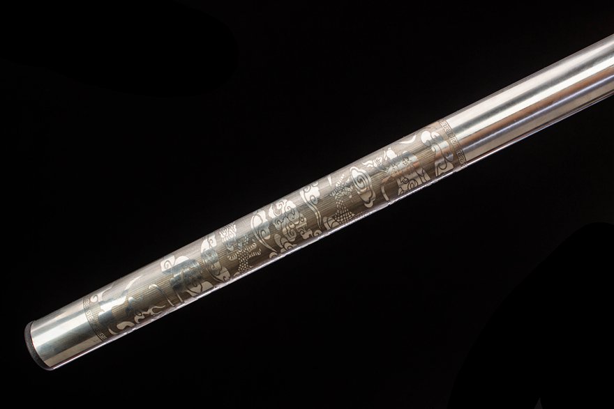 "dragon staff" ancient chinese weapon (non sharpened)