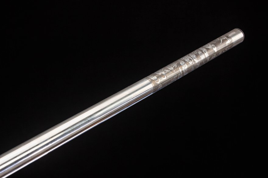 "dragon staff" ancient chinese weapon (non sharpened)