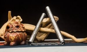 "Dragon Pattern Nunchaku" Traditional Martial Arts Weapon (Non-Sharpened)