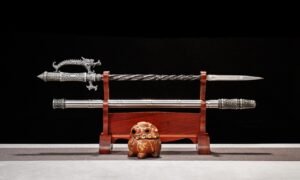 "Dragon Slayer Polearm" Traditional Chinese Spear (Non-Sharpened)