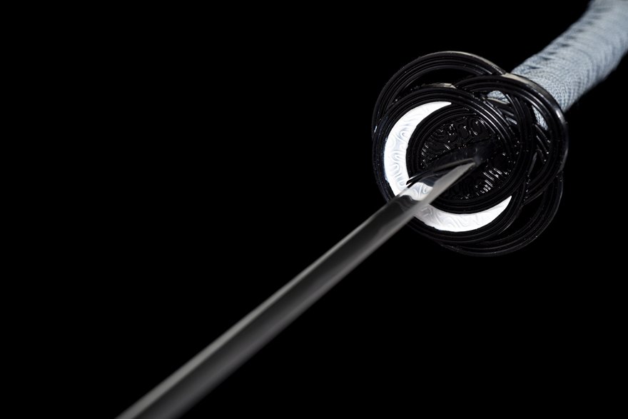 "moon veil" katana (non sharpened)