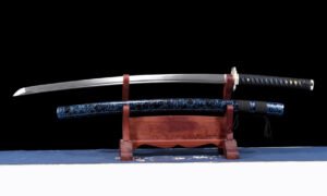 "blue sakura" katana (non sharpened)