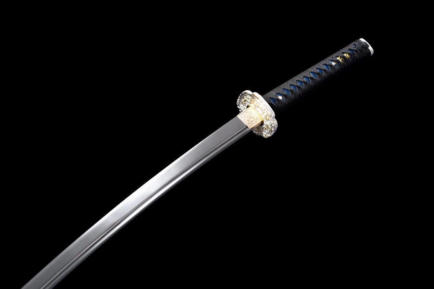 "blue sakura" katana (non sharpened)